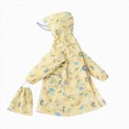 thumbnail image 6 of Kids Waterproof Raincoat Toddler Kids Boys Girls Cartoon Design Rainwear Children Raincoat with Hooded Jacket Coat Hoodies Breathable Kids Rain Jackets,Yellow,M, 6 of 6