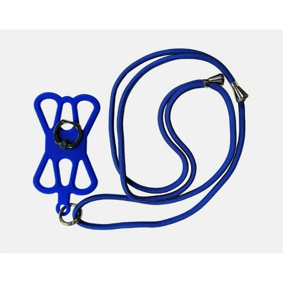 Janrevotw 1pc Phone Lanyard - Silicone Phone Lanyard With Extended Neck Strap And Ring Hook - Phone Lanyard Sticker