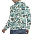thumbnail image 3 of Hoodies for Men - Flowers In Vintage Long Sleeve Comfrt Men'S Fashion Hoodies & Sweatshirts, Sweatshirts for Men Hoodies Pullover Clothing Clothes with Pouch, 3 of 7