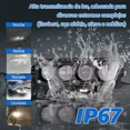 thumbnail image 2 of Par Faróis Auxiliares Lupa Led Focos Luz 340w Para Auto Moto, 2 of 7
