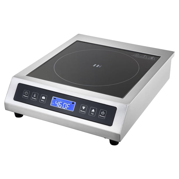 Estufa de inducción comercial Robhomily Portable 1800 W 120 V