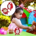 thumbnail image 4 of Mini reloj despertador en miniatura para niños, juguete para juego de imitación, accesorios para fotos, 2 uds., 4 of 6