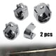 thumbnail image 5 of KDJ Zinc Alloy Shower Curtain Rod Brackets Set of 2 - Wardrobe Closet Rod Supports Holder for Bathroom, Kitchen, Closet - Easy Install, Durable (22mm), 5 of 6