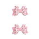 thumbnail image 3 of Minnieouse Clip deslizante para el pelo con lazo para niña, alfileres de doble capa brillantes, accesorios de abrazadera, diadema, tocado, lazo Lazo de rejilla rosa 2Conjunto, 3 of 6
