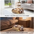 thumbnail image 4 of Pet Bed Pet Mat Cozy Removable & Washable Comfort For Cats And Dogs Dogs A Dog with A Cat, 4 of 8
