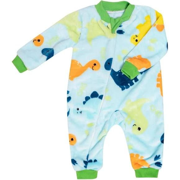 CHIQUI MUNDO Pijamita Dinos 0-6 m (mameluco)