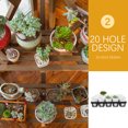 thumbnail image 4 of CATIEBYE 1Set Garden Planting Tools Plastic Starter Pot with Humidity Cover Assorted Colors, 4 of 7