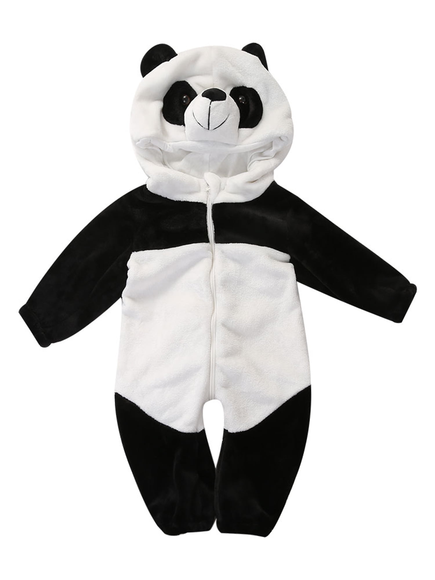 panda romper baby