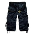 thumbnail image 1 of Bermuda Short Hombre Casual Playa Suelto Cargo Bolsas 2024, 1 of 4