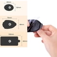 thumbnail image 3 of Almohadillas de electrodos TENS Belifu (20 unidades): almohadillas de repuesto autoadhesivas reutilizables con conector a presión de 3,5 mm, sin látex, compatibles con unidades TENS y EMS para aliviar, 3 of 5