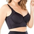thumbnail image 2 of Women Deep Cup Bra Hide Back Fat Full-Back Coverage Push Up Sports Bras, 2 of 4