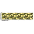 thumbnail image 2 of Ambesonne Khaki Fabric by the Yard Upholstery, Repeating Camouflage Spots, 3 Yards, Army Green Yellow, 2 of 4