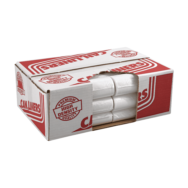 clear trash can liners