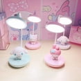 thumbnail image 2 of Lámpara de escritorio Kawaii Sanrio Hello Kitty Cinnamoroll, luz de noche Led táctil de tres posiciones, lámpara de mesita de noche para estudio, regalo para estudiantes, 2 of 4