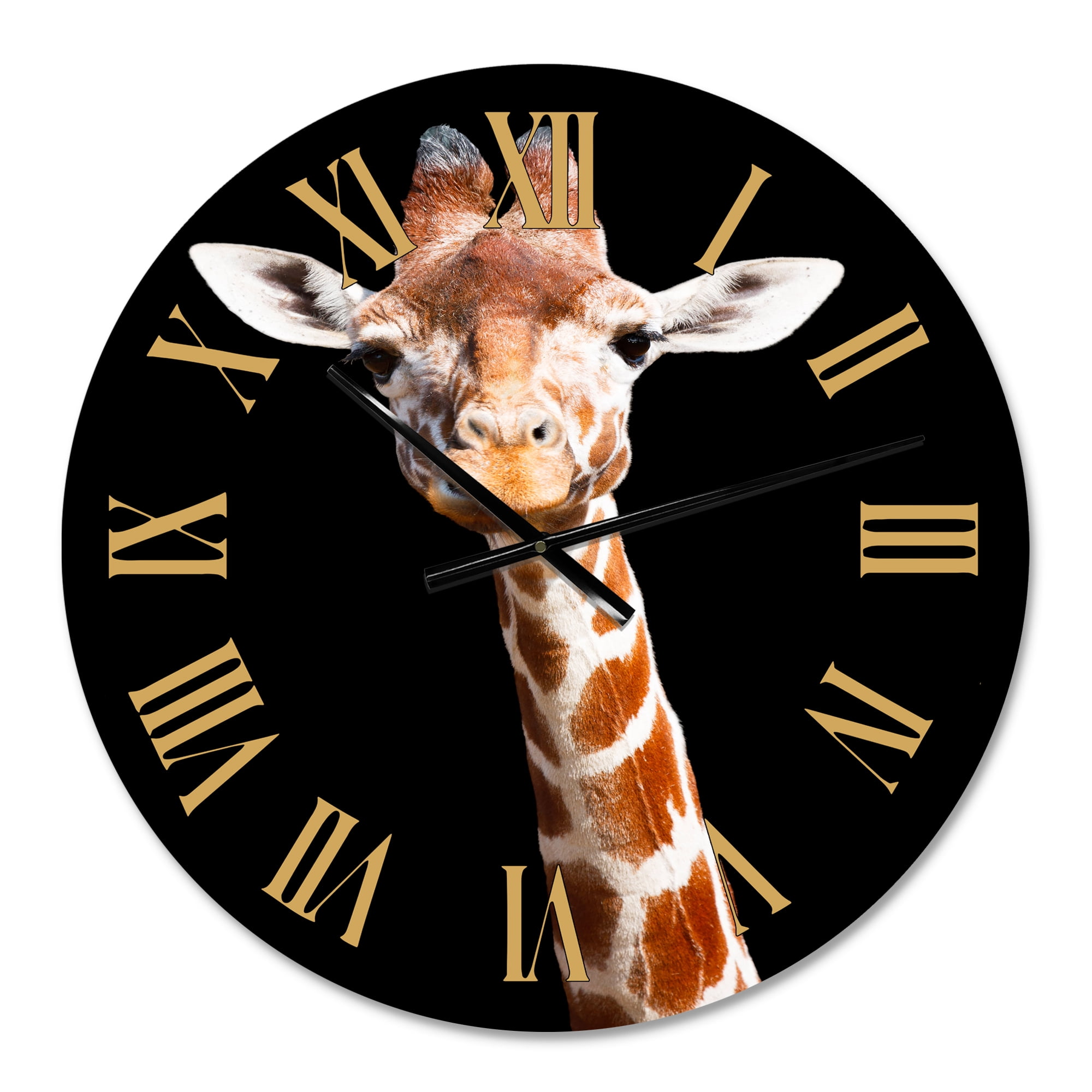 Designart 1 in Farmhouse Wall Clock