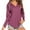 Hot Pink, variant on Pullover Hoodies Tops Long Sleeve for Women V Neck Drawstring Casual Loose Fitting Blouses Fall Winter Solid Color Sweatershirt Tops,Gray,S