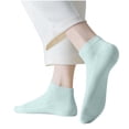 thumbnail image 2 of Utoimkio 1 Pair Women's Mesh Ankle Socks Breathable Running Low Cut Socks for Summer Outdoor Daily Wear, 2 of 5