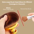 thumbnail image 3 of Brocha de maquillaje EOICCEOH Extra Large Body Autobronceer Gold, 3 of 7
