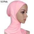 thumbnail image 3 of Meidiya Women Hijab Cap Soft Modal Solid Color Adjustable Muslim Stretchy Turban Full Cover Shawl Cap Full Neck Coverage Scarf Cap Underscarf Neck Head Bonnet Hat, 3 of 3