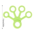 thumbnail image 4 of WXLCISI 5-Finger Grip Strength Trainer - Silicone Resistance Bands for Hand/ Finger Rehabilitation & Muscle Building Exercises, 4 of 6