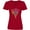 Red, variant on Inktastic Autism Awareness Heart Ribbon and Puzzle Pieces Women's V-Neck T-Shirt