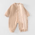 thumbnail image 7 of felwors Unisex Newborn Baby Jumpsuit Pure Cotton Long Sleeve Baby Outfit Soft Comfortable Baby Clothes for Boys and Girls, 7 of 7
