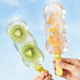 thumbnail image 6 of Popsicle Maker Mold Set - Homemade Ice Cream Mold with 4 Grids - Push-Up Ice Lolly Tray for Fruit Juice Yogurt Popsicles - Food Grade Plastic Easy Release Ice Lolly Maker for Home Kitchen Freezer, 6 of 6