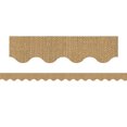 thumbnail image 1 of TEACHER CREATED RESOURCES BURLAP SCALLOPED ROLLED BORDER TRIM, 1 of 1