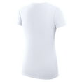 thumbnail image 3 of Women's G-III 4Her by Carl Banks White New York Rangers Super-Slim Fit Lightweight City Graphic V-Neck T-Shirt, 3 of 3