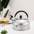 thumbnail image 4 of Sywqhk Hervidor silbante de acero inoxidable para camping, senderismo, cocina, barbacoa (plata) Sywqhk Alta Calidad, 4 of 7