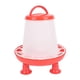 thumbnail image 4 of Comedero automático para pollos, bebedero para aves de corral, cubo de agua, barril para granja Alimentador de 15 kg, 4 of 9