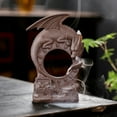 thumbnail image 6 of Holzlrgus Handmade Ceramic Flying Dragon Incense Burner with Backflow Incense Cone Holder for Waterfall Incense, Home Decoration, Figurine, Meditation Ornament, and Gift, 6 of 7