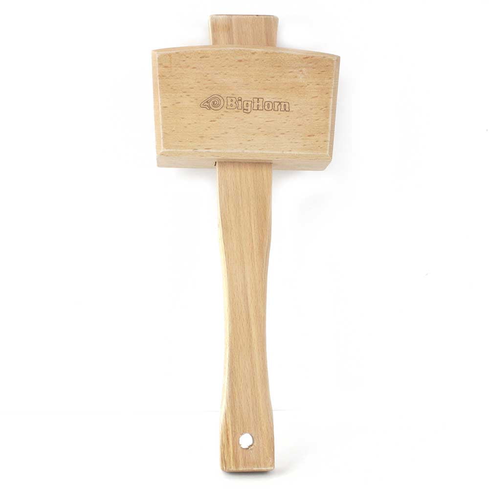 30X Mini Wooden Hammer Mallet Small Carving Flat Head Kids Toy Ornaments Tool UK 