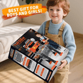 thumbnail image 5 of Caunedy 156 Pcs Pretend Construction Toy Set with Drill,Kids Workbench Tools Playset,Ideal Gift for Boys Ages 3-8, 5 of 5