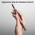 thumbnail image 4 of YOKEFELLOW EliteAlly Nail Art Brush EA04 Long Round 13mm Lengthen Oval Nail Brush for Builder Gel & Polygel and Dual Form Smooth Application , Professional Nail Art Tool( EA04 ROUND-L ), 4 of 8
