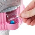 thumbnail image 6 of Olde Midway 15" Gumball Machine with Stand - Pink, Vintage-Style Bubble Gum Candy Dispenser with Glass Globe and Metal Base, 6 of 14