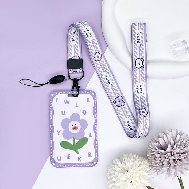 Portatarjetas con melodía de gatito de dibujos animados, accesorios de identificación para estudiantes, regalo para niños, accesorios para portatarjetas de alta calidad