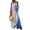 Royal Blue, variant on 250 Anniversary USA Flag Jumpsuits for Women Casual Sleeveless Loose Patriotic Overalls Wide Leg Romper with Pockets 2XL