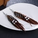 thumbnail image 2 of onlyliua Ofertas Del Día Colgantes de Plumas En Borlas y Cuentas de Estilo Bohemio, Pendientes de Colgantes de Cadena En Plumas de Moda, 2 of 2
