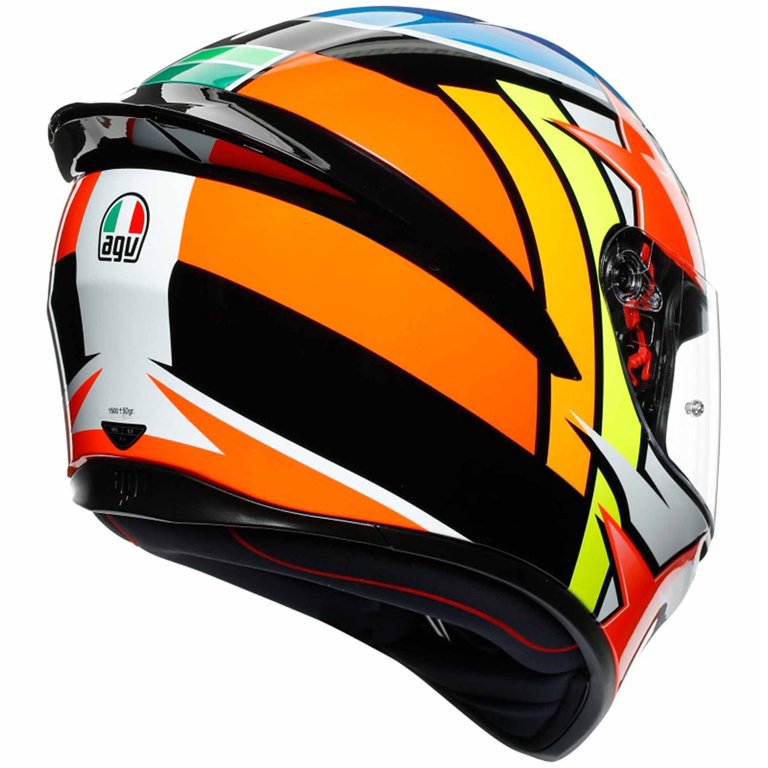 AGV K1 Gabriel Rodrigo Motorcycle Helmet Orange/White/Blue MD/SM