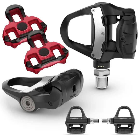 Garmin Rally RK210 Dual-Sensing Road Power Meter Pedals – LOOK KEO, Carbon, Rechargeable 90h