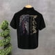 thumbnail image 4 of Camiseta para hombre Heather Man con cuello Camiseta estampada Top Camisetas polo gráficas Ropa para hombre negra Cómoda Novedades Tops y camisetas, 4 of 4