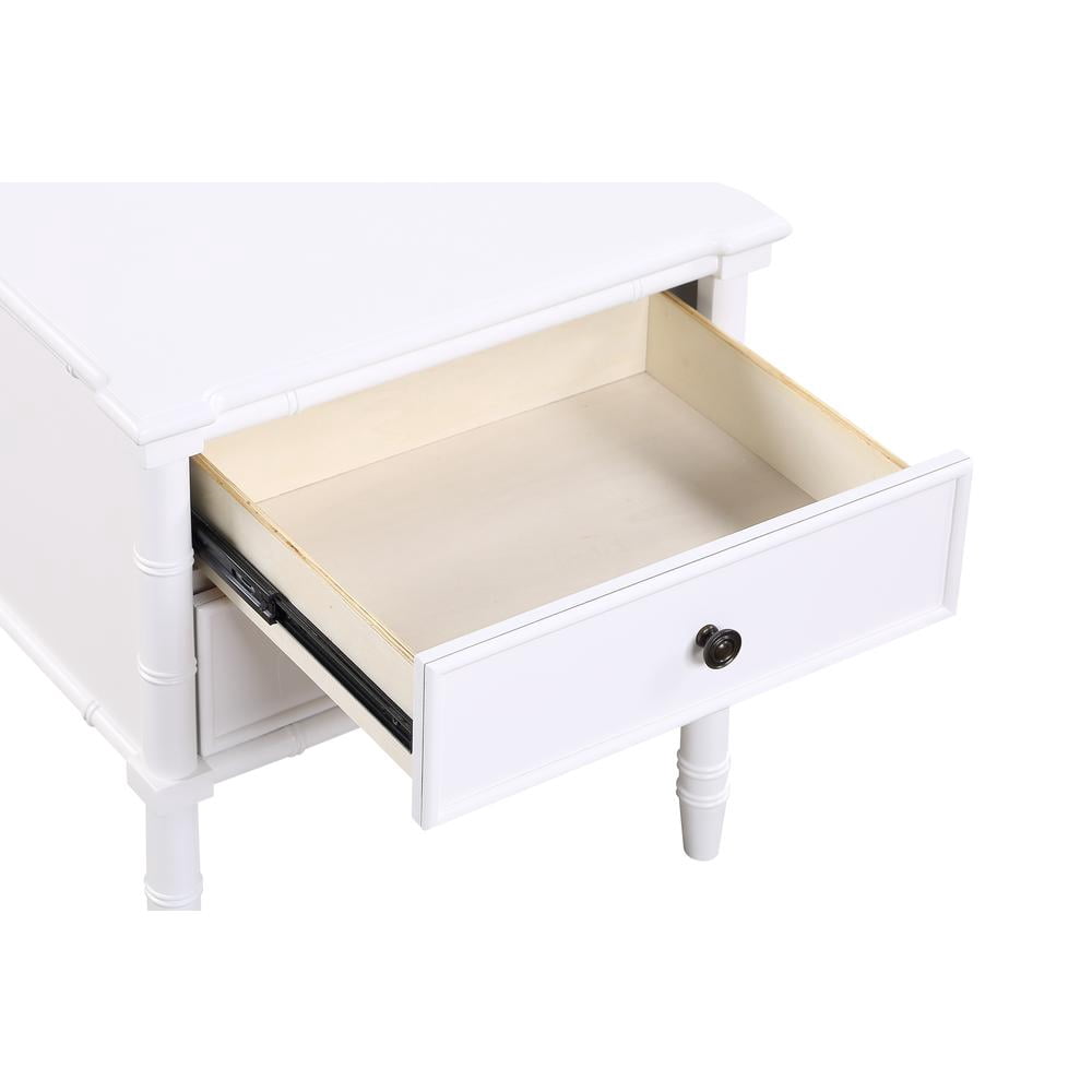 Comfort Pointe Ellison 2 Drawer Nightstand - White