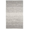 thumbnail image 4 of SAFAVIEH Montauk Vaughn Geometric Cotton Area Rug, Light Grey/Ivory, 4' x 4' Round, 4 of 7