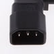 thumbnail image 3 of Adaptadores Convertidores de Enchufe Moldeado IEC C14 a C7 Conectores en ángulo Universales Sunnimix cable de extensión de energía, 3 of 7
