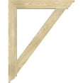 thumbnail image 3 of Ekena Millwork 4"W x 32"D x 40"H Traditional Traditional Rough Sawn Bracket, Douglas Fir, 3 of 4