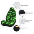 thumbnail image 6 of Pofeuu Green Lightning Print Automotive Car Seat Covers Flat Cloth Full Set Seat Covers,Car Seat Covers front seats for Cars Trucks and SUVs-1, 6 of 9