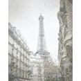 thumbnail image 2 of Murdock, Ramona 20x24 Black Ornate Wood Framed with Double Matting Museum Art Print Titled - Eiffel Tower Holiday, 2 of 4