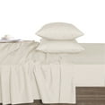 thumbnail image 3 of BLC 100% Organic Cotton Standard Size Pillowcases Set of 2 400 Thread Count 20 x 30 Percale Weave Fabric Fade & Wrinkle Resistant Envelope Closure Pillow Covers (Beige), 3 of 6
