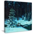 thumbnail image 3 of Marmont Hill "Christmas Forest" Painting Print on Wrapped Canvas, 3 of 5